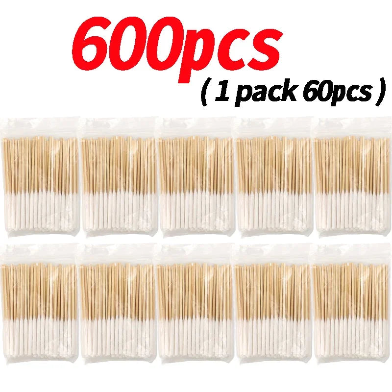 Multi-purpose Beauty Makeup Acne Maintenance Liquid Cotton Swab 4 Thicknesses Soft and Comfortable Cotton Swab Skin Care Tools