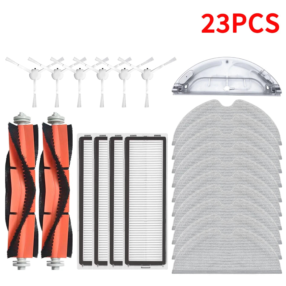 For Xiaomi Mijia 1C 1T Mi Robot Vacuum Mop Dreame F9 Hepa Filter Main Side Brush Mop Cloth Robotic Vacuum Cleaner Accessories
