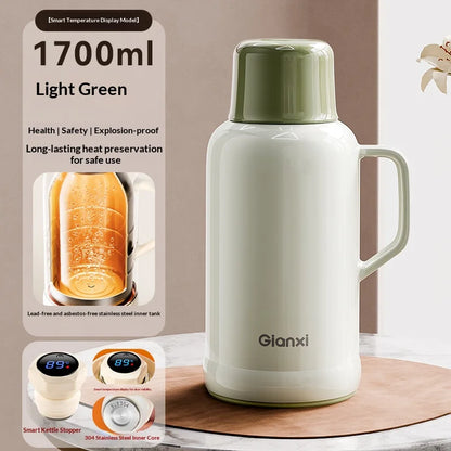 Gianxi Insulated Pot Stainless Steel Large Capacity Hot Water Bottle 2025 New Small Warm Pot Dormitory Student Warm Bottle
