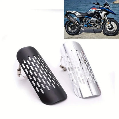 1PCS Universal Metal Exhaust Heat Shield Automotive, Motorcycle Exhaust Muffler Pipe Heat Shield Heat Insulation Cover
