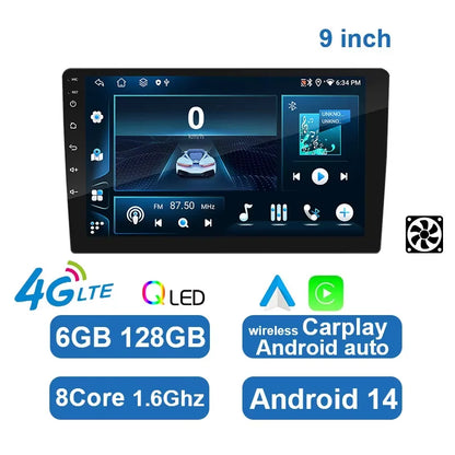 ESSGOO 7 9 10" Car Radio Android Auto Carplay Car Stereo Multimedia Player Universal WIFI GPS Autoradio Car Intelligent Systems