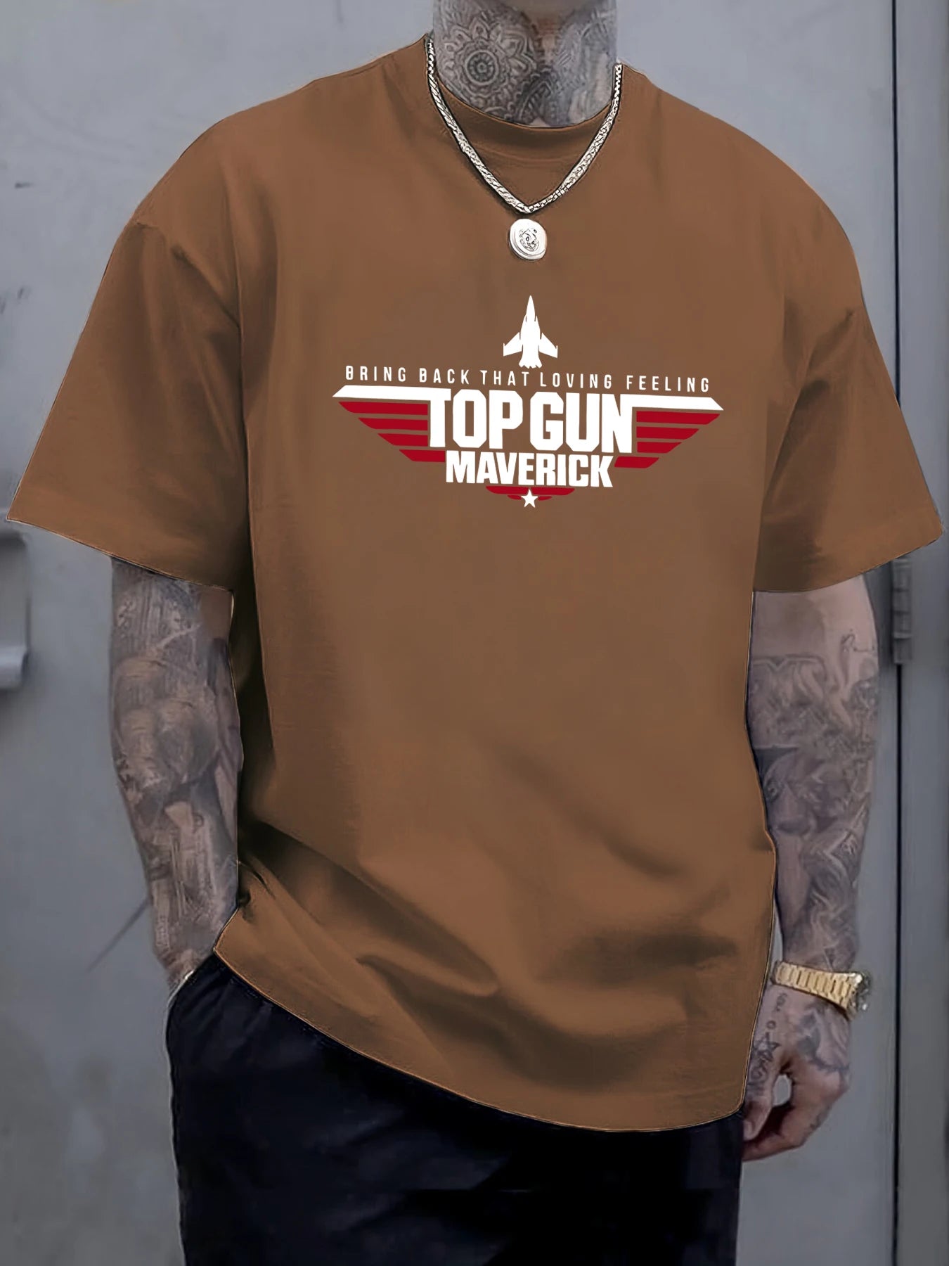 Top Gun Maverick Printing T Shirts Man Cotton Fashion T-Shirt Unisex Casual Oversize Clothes Soft Summer Trendy Street Tops