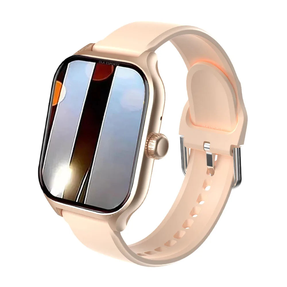 2025 Smart Watch 2.01 Inch HD Display Bluetooth Call Message Preview Sport Modes DIY Dial Weather Forecast Watches For Men Women