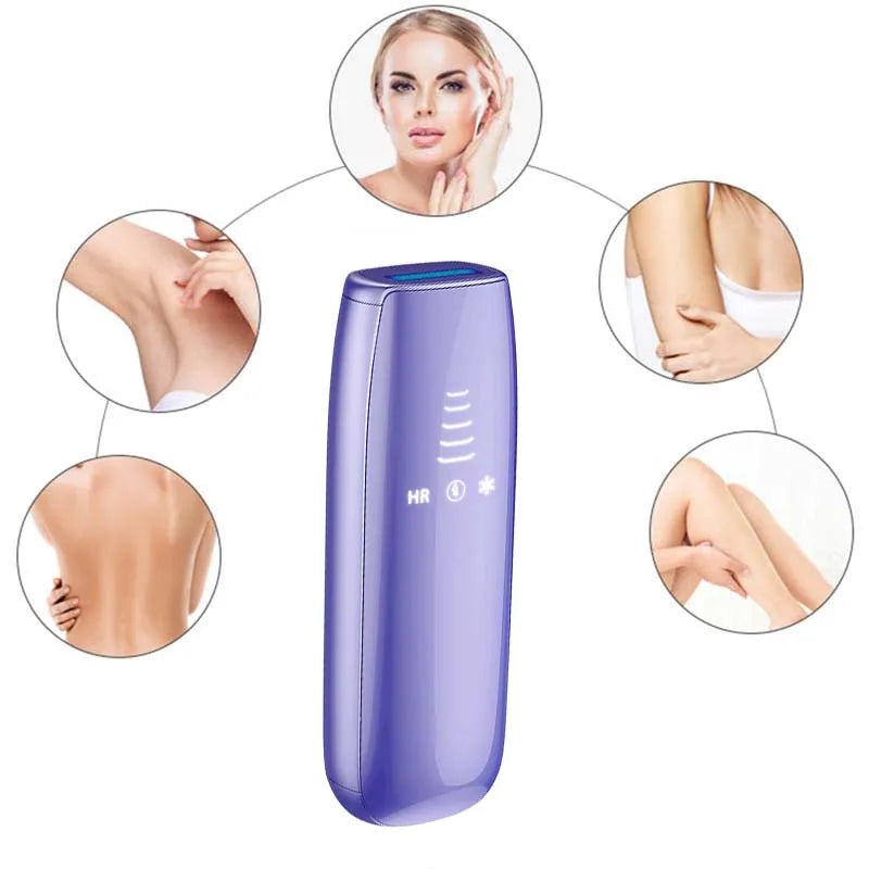 Women Face Body IPL Laser Hair Remover Portable Epilator IPL Laser Hair Removal Machine Painless Hair Removal Appliances