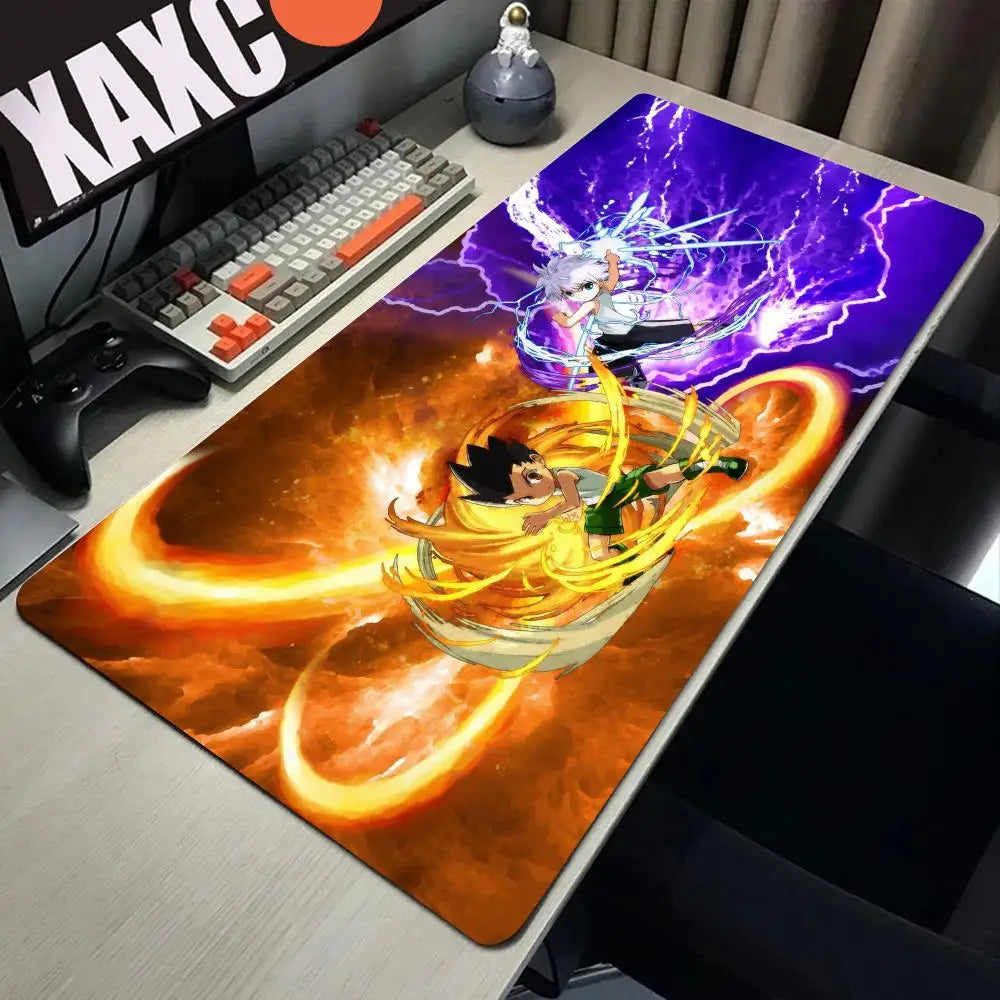 Mouse Pad Gamer Home New HD XXL MousePads Desk Mats Hunter x Hunter Natural Rubber Anti-slip Office Carpet Gamer Mice Pad