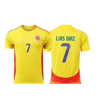 Colombia Men's Streetwear Football Quality 3d Printed Quick Drying Breathable Couple Tees For Men_women Short Sleeve T-Shirt
