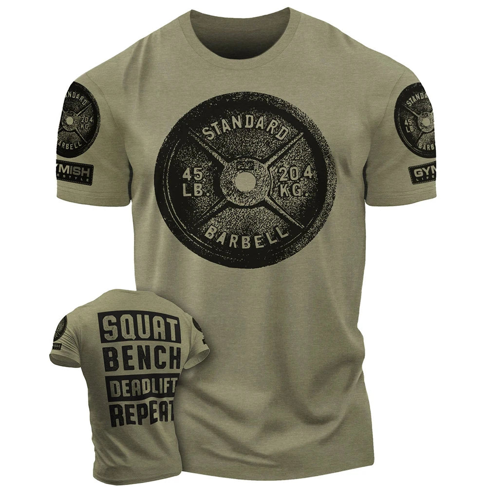 Men Gym Sportswear Muscle T-Shirt Top Fashion O-Neck Short Sleeve Outdoor Male Fitness Training Sports T-Shirts Casual Menswear