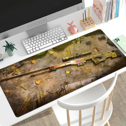 Cs Go Mouse Pad Gaming XL Custom HD New Home Mousepad XXL MousePads Non-Slip Natural Rubber Carpet Office Laptop Mouse Mat