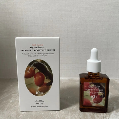 Facial Essence Vitamin Boosting Serum,Soothing Deep Hydration, Brightening Gentle Vitamin C Serum 30ml Korean Skin Care Products
