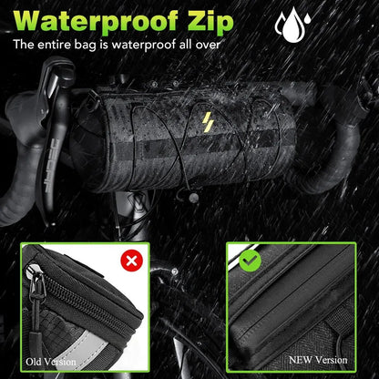 NEWBOLER New Handlebar Bag Bicycle Bags Frame Pannier Bag Multifunction Portable Shoulder Bag Bike Accessorie