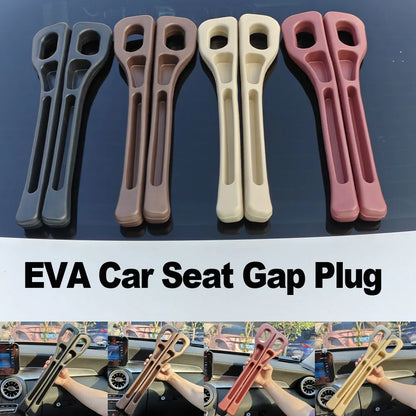 2pcs Car Seat Gap Filler Between Seats Crevice Interior Seat Gap Storage Organizer For VW Toyota Honda BMW AUDI Benz Ford KIA