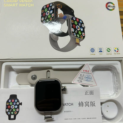 5G Smartwatch Global Version 2.29 Inch AMOLED Display with 180 Degree Rotating Camera Supports SIM Card WiFi GPS Video Calling