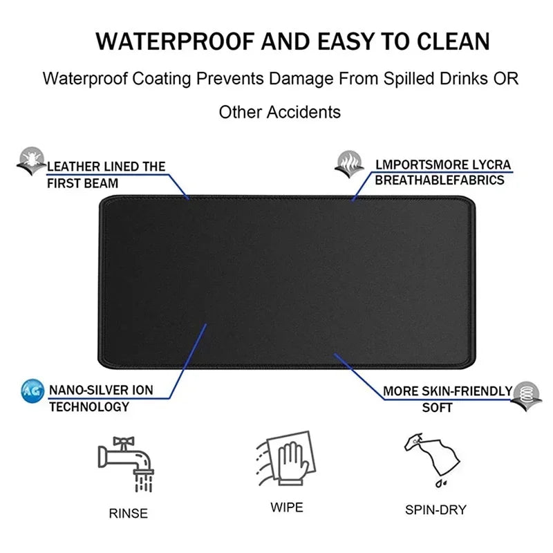 Japanese Katana Mouse Pad Large Computer Office Game Table Mats New XXL Rubber Anti-slip Gaming Keyboard Mousepad Long Desk Pads