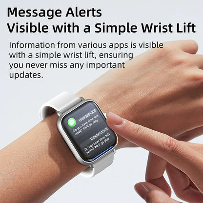 Smart Watch 1.83-inch IPS Screen Bluetooth Calling Multiple Sport Modes For Android&IOS Men Women Smartwatch Gifts New