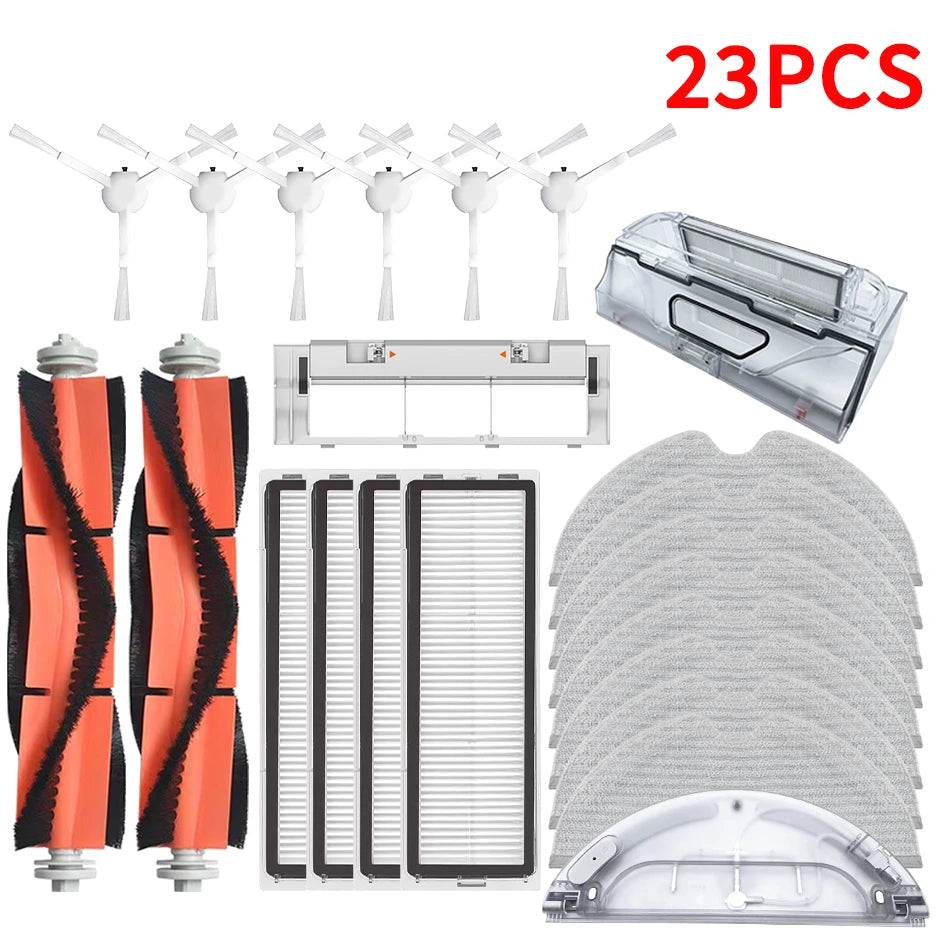 For Xiaomi Mijia 1C 1T Mi Robot Vacuum Mop Dreame F9 Hepa Filter Main Side Brush Mop Cloth Robotic Vacuum Cleaner Accessories