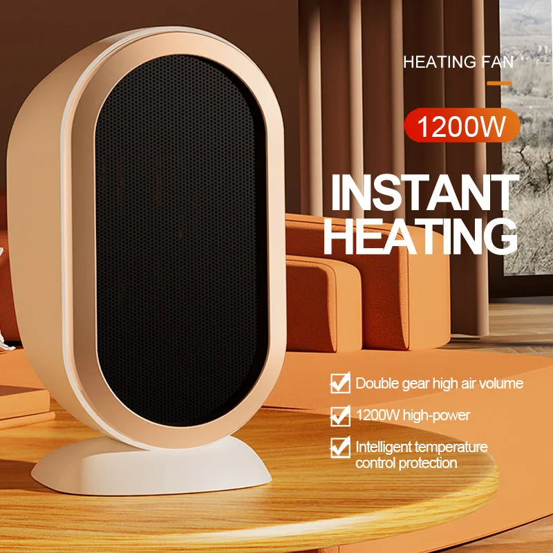 HOMFISH Heater Electric Heater Convenient Room Heater Heating Warm Air Blower Wall Mounted Winter Warmer Machine Home Appliance