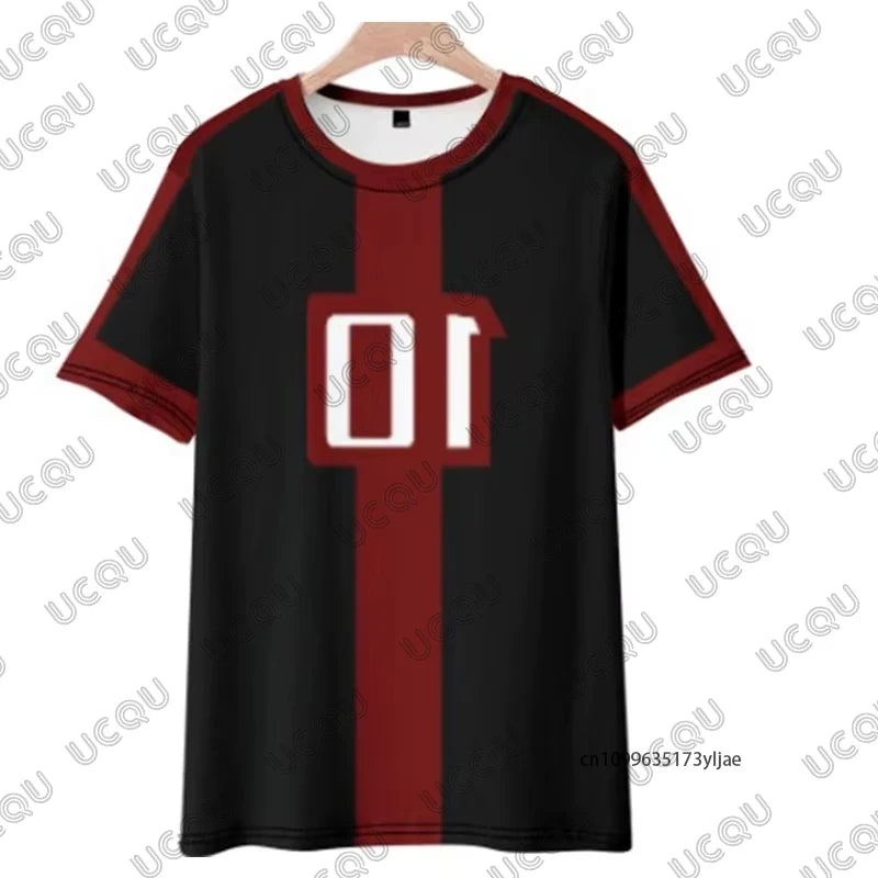 2025 Anime Omnitrix Ben10 Cosplay T-shirts Ben Tennyson Cartoon Print Summer Men Women Tees Casual Short Sleeve Y2k Kids Tops