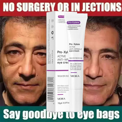 Instant Eye Bag Removal Cream Collagen Anti-Wrinkle Fade Fine Lines Firming Skin Anti Dark Circle Puffiness Brighten Eye Care