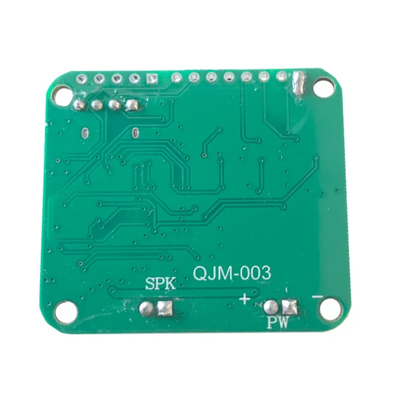 Micro USB Download 5 Channel Trigger Serial Port Audio Playback Module 433mhz Wireless Remote Control Sound PCB Board