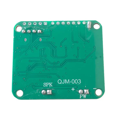Micro USB Download 5 Channel Trigger Serial Port Audio Playback Module 433mhz Wireless Remote Control Sound PCB Board