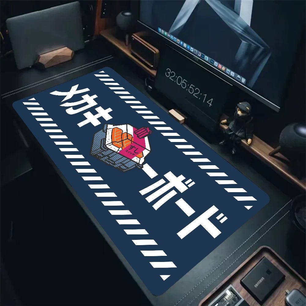 Japanese メカキ-ボ-ド Mechanical Keyboard office deskpad soft mulit-size Non-slip HD print table mat  biurko amiable rubber Mousepad
