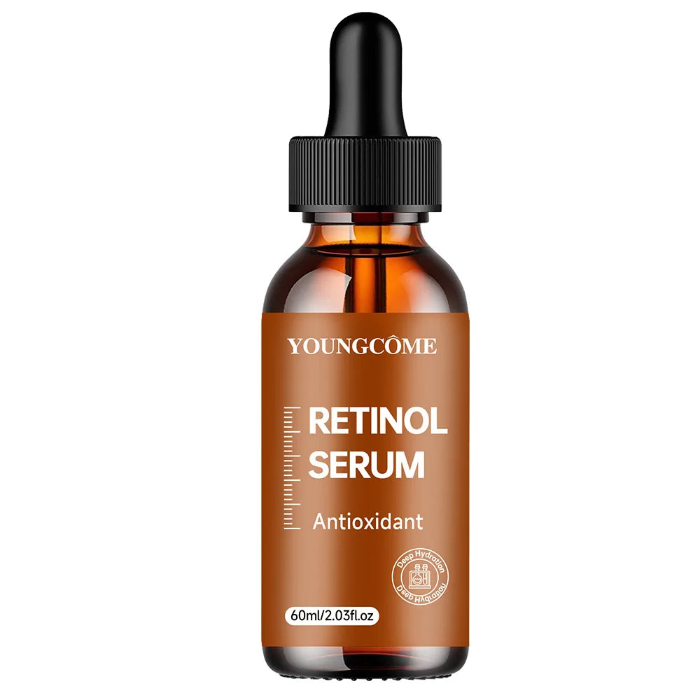 Retinol Cream&Serum Set - Anti-Aging Facial Skin Care Kit, Wrinkle Repair Moisturizer, Brightening Essence, Nourishing Beauty