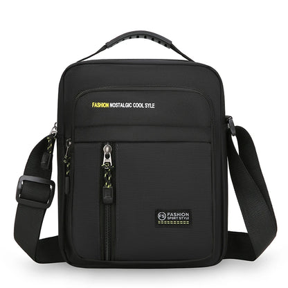 Men Crossbody Bag Single Shoulder Bags Big Capacity Storage Bag Fashion Multi-Pockets Business Crossbody Bags