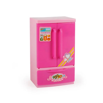 Coffee Machine Household Appliances Toys Vacuum Cleaner Cooking Pretend Play Set with Light Sweeper Kitchen Toys Boy Girl