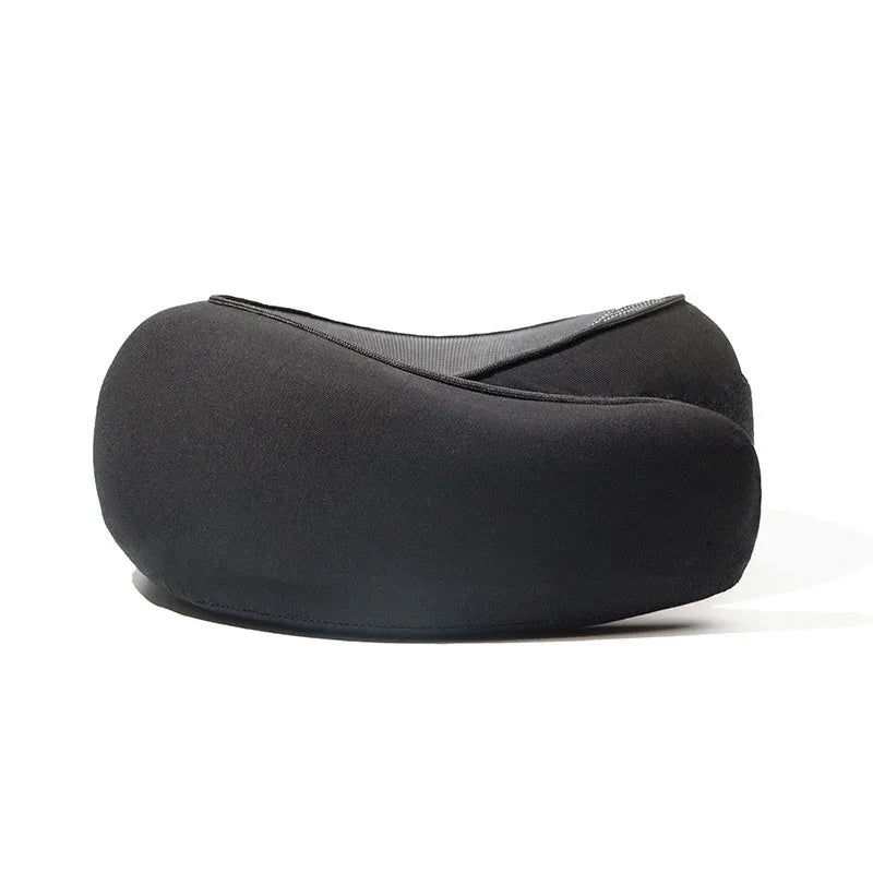 Portable Travel Neck Pillow Adjustable Foam U-shaped Pillow Snail Style Memory Foam Neck Support , Cars,Office Naps Neck Pillow
