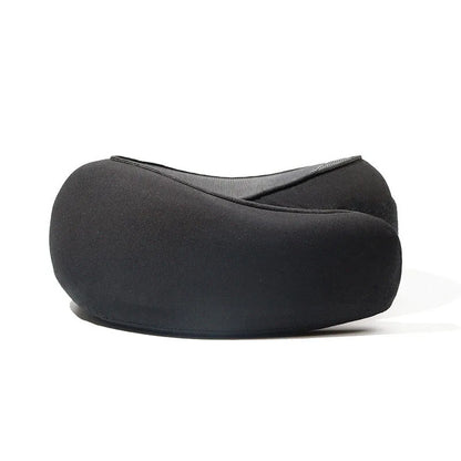 Portable Travel Neck Pillow Adjustable Foam U-shaped Pillow Snail Style Memory Foam Neck Support , Cars,Office Naps Neck Pillow