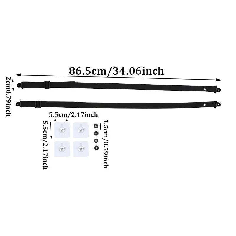 2/4pcs Baby Safety Anti-Tip Straps for Flat TV and Furniture Wall Strap Child Lock Protection From Children Products for Kids