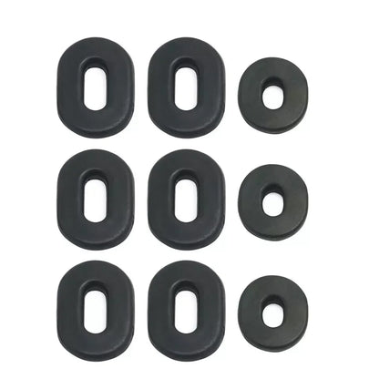 12pcs Motorcycle Modification Covers Motorcycle Body Side Cover Rubber Grommet Fairing Washer Bolts Motorcycle Accessories