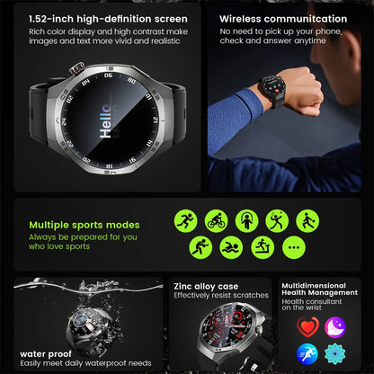 2025 SmartWatch For Ios Android Men Waterproof Smartwatch Women Sleep Monitor Message Fitness Tracker Sport Watches SMS Gift