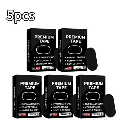 Elastic Sleep Tape for Snoring Stop Snoring Glue Tape Open Mouth Breath Correction Health Care 1/3/5/10 box ﻿