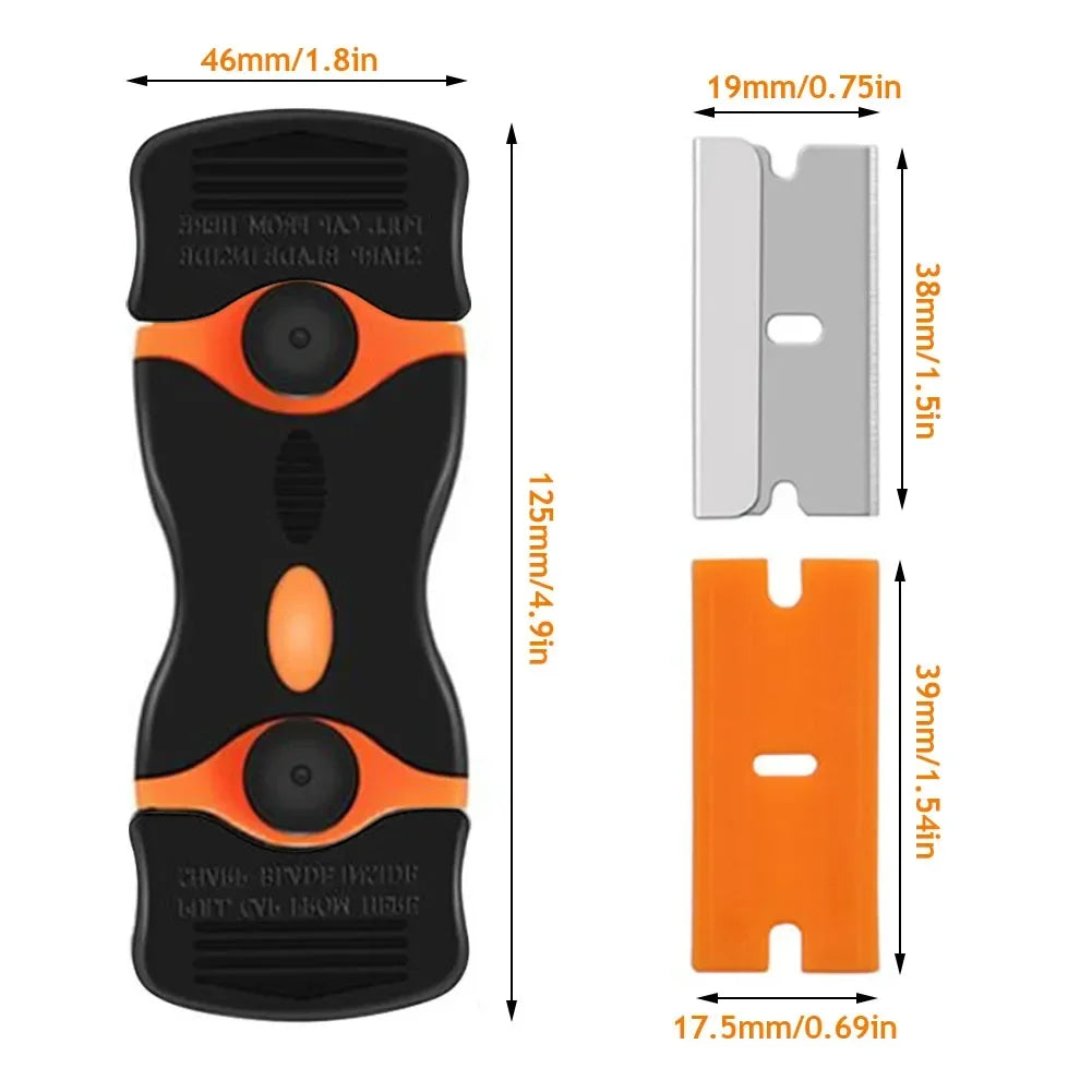 Ceramic Glue De-icing Window Cleaning Tool Automobile Edging Glass De-icing Kitchen and Home Windows Wiper Clean Glass Scraper