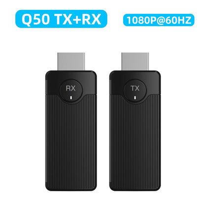 Lemorele Wireless HDMI Transmitter and Receiver 1080P Meeting Bluetooth Transmitter Audio for Laptop TV Projector Monitor Camera