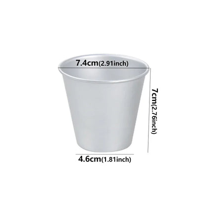 Nonstick Baking Cups Metal Aluminum Baking Form Mould Pastry Pudding Mold Decorating tool baking cups metal baking form mould