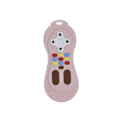 Baby Silicone Teether Toys Remote Control Shape Teether Rodent Gum Pain Relief Teething Toy Kids Sensory Teether Toys