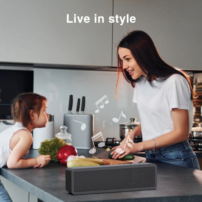1HORA Wireless Speaker Portable Speaker Bluetooth 5.3 85dB 20W Dual Speaker Sound Quality 5 Hours Playtime 2400mAh For Phone TV