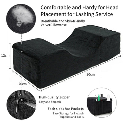 Eyelash Pillow Lash Lifting Extension Supplies Accessories Professional Soft Memory Foam Neck Support Eyelash Extensions Pillow