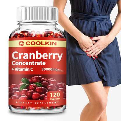 Cranberry - Urinary Tract UT Cleanse & Bladder Health, Gut Health, Immunity - with Vitamin C