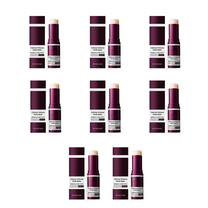 Calcium Volume Multi Balm Stick Reduce Wrinkle Fine Line Anti Aging Tighten Firming Moisturizing Brightening Softening Skin Care