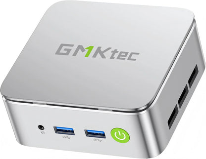 GMK Mini PC, G10 Ryzen 5 3500U (Beats N150/N97), 16GB RAM 512GB SSD 2.5GbE NIC LAN Desktop Computers Office Home Business HTP