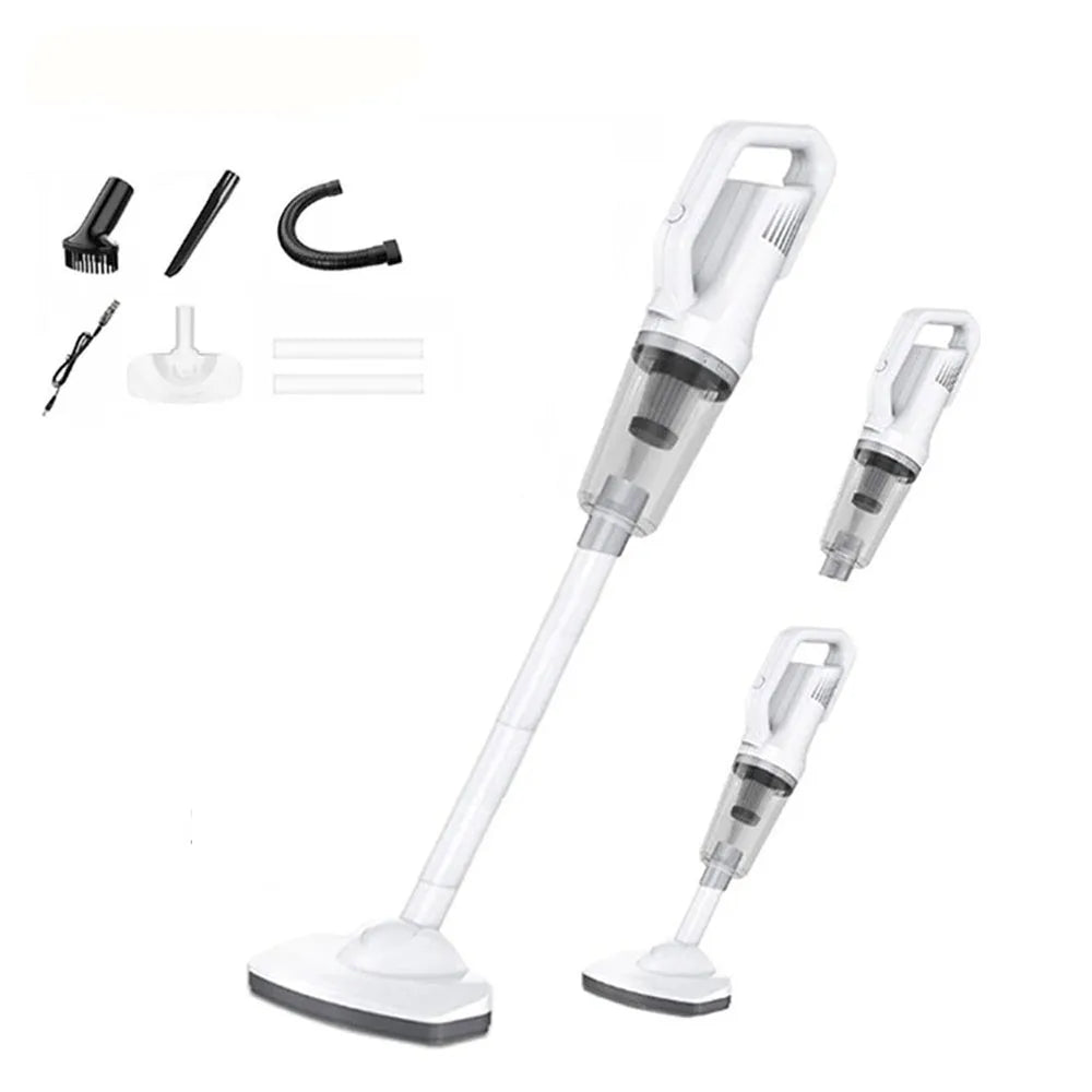 14000pa Led Cordless Vacuum Cleaner Portable Cleaning Machine Wash for Car and Appliances with Large Suction Flow Brushless Moto