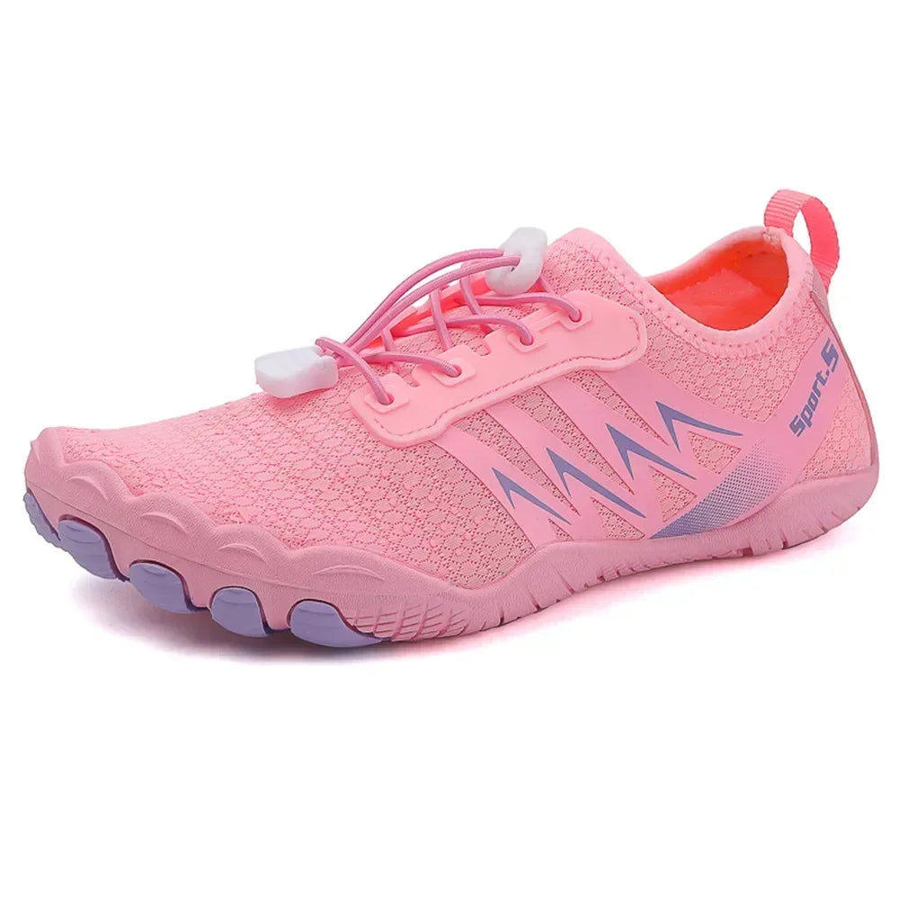 Women Men Water Shoes Upstream Wading Swimming Barefoot Five Fingers Aqua Shoes Beach Seaside Gym Fitness Unisex Sneakers New