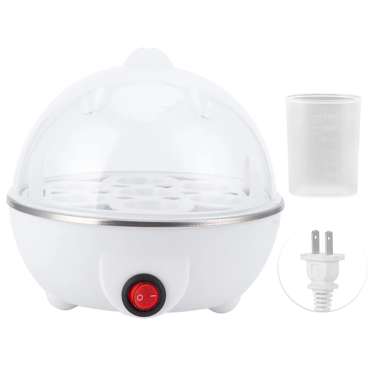 Egg Boiler Electric Egg Boiler Electric Eggs Boiler Multifunctional Mini Eggs Cooker  Poacher for Kitchen Use Egg Poacher