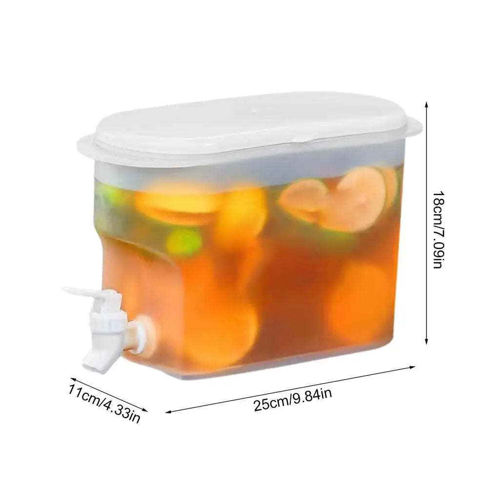 Refrigerator Cold Kettle Iced Beverage Dispensers tea dispenser for fridge 2.8L Large Capacity Cold Water Pitcher Lemonade Stand