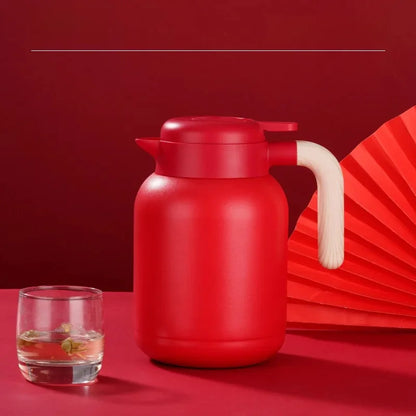Home 316 Stainless Steel Tea Brewing Insulated Pot Hot Water Bottle Coffee Pot 2L Custom Engraving Gift Quality Home Goods
