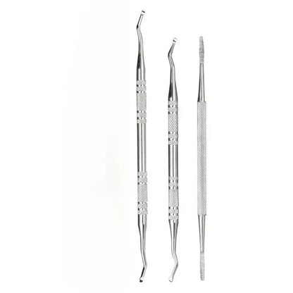 Premium Foot Care Kit 8Pcs Callus Remover File Dead Skin Shaver Cuticle Pusher Pedicure Tool for Hard Tough Skin Beauty Health