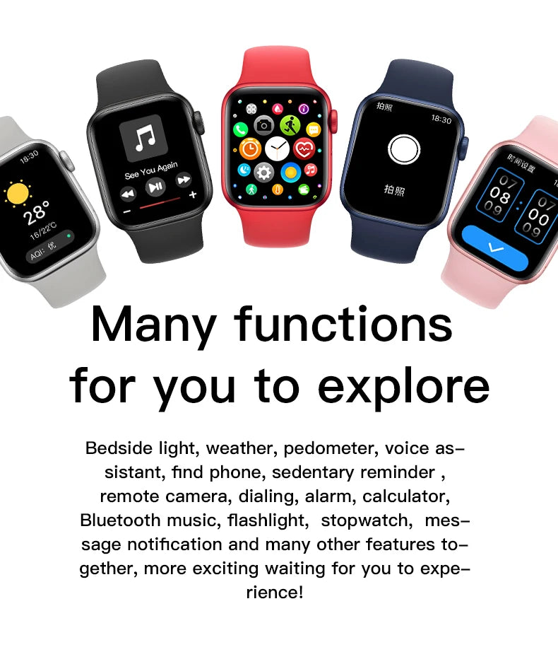 Smart Watch I10 Pro Max Smart Watch for Men Series 9 Phone Custom Watch Face Sport Waterproof Women Man Wearable